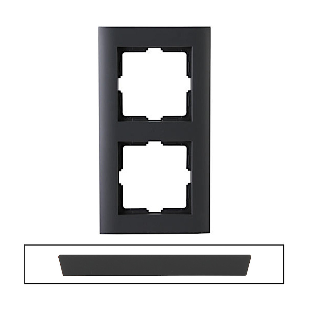Kopp ATHENIS HK07 anthrazit UP Antenne Rahmen Schalter Steckdose Taster TAE UAE - Bild 32 von 45
