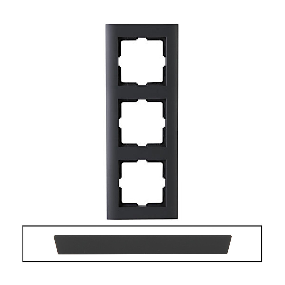 Kopp ATHENIS HK07 anthrazit UP Antenne Rahmen Schalter Steckdose Taster TAE UAE - Bild 33 von 45