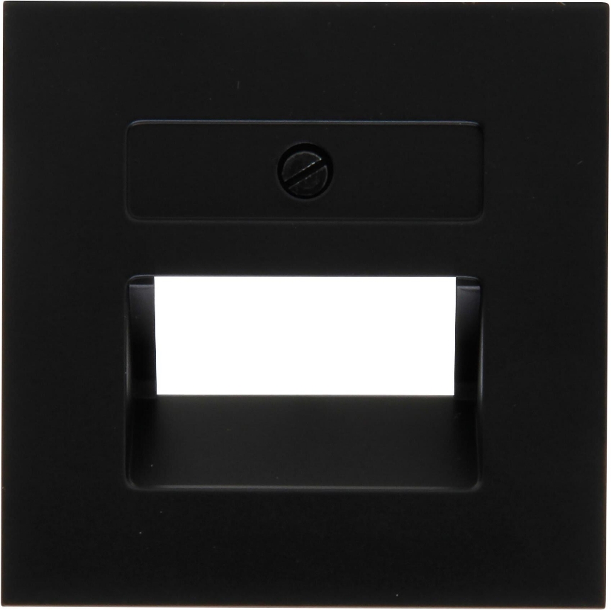 Kopp Athenis matt schwarz Steckdosen Schalter Rahmen Antenne USB LED Dimmer - Bild 7 von 35