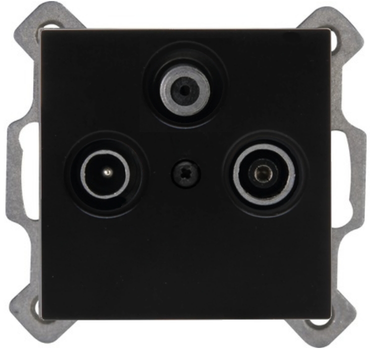 Kopp Athenis matt schwarz Steckdosen Schalter Rahmen Antenne USB LED Dimmer - Bild 10 von 35